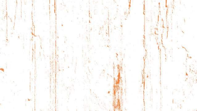 Rusty orange streaks on white surface texture