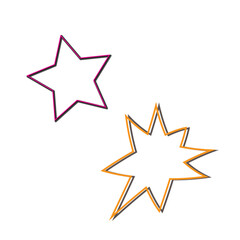 Obraz premium vector illustration of a star