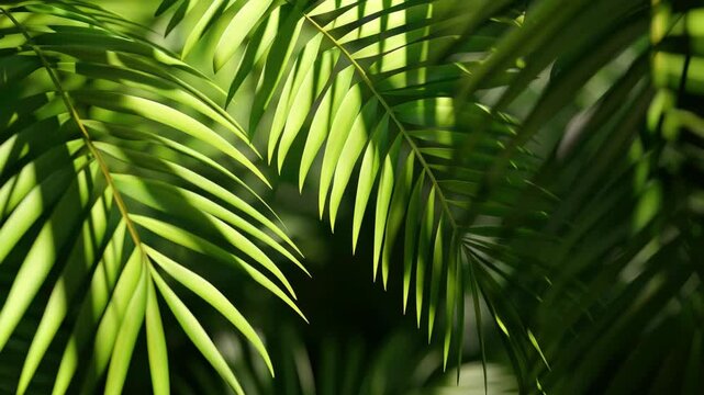 A leafy green plant with a leafy green leaf. The leaf is green and has a brown tip