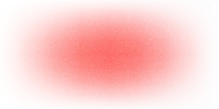 Red orange pink coral peach white abstract background. Noise grain mesh spray. Color gradient. Spot blot oval circle. Fluid water explosion splash. Design.