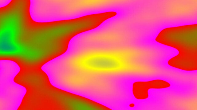 Vibrant abstract pattern with swirling colors of red, yellow, blue, and green