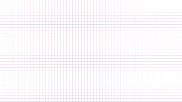Seamless graph paper background with thin red grid lines on a white surface, perfect for educational materials, technical drawings, or creative projects.