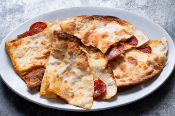 italian flatbread piadina street food