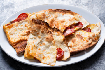 italian flatbread piadina street food