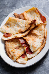 italian flatbread piadina street food