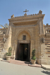 Fototapeta premium Saint Virgin Mary's Coptic Orthodox Church also known as the Hanging Church in Cairo, Egypt