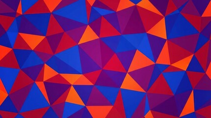 Colorful Geometric Pattern Background. Concept featuring abstract, geometric, triangles, colorful, pattern.