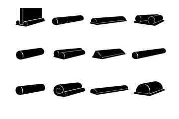 Doorway comfort blocker vector flat generation simple image icon insulation household design