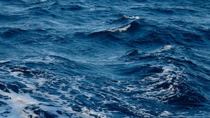 Naklejka premium Sea wave texture, abstract wave pattern