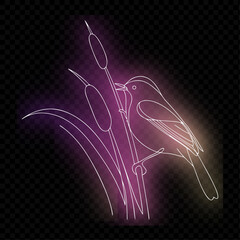 Bird And Plants Design