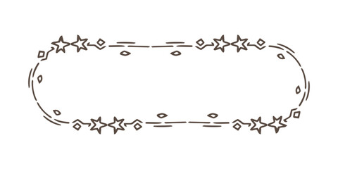 Obraz premium hand drawn tag