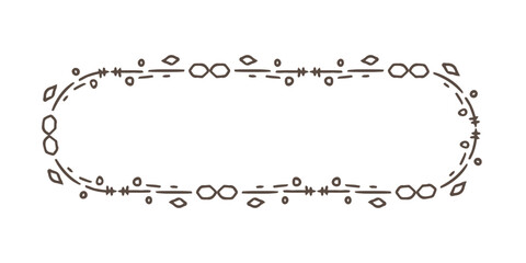 Obraz premium hand drawn tag