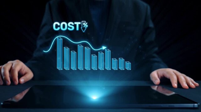 Cost reduction and cost saving through digital transformation, business cost optimization, operational cost reduction, financial savings, and resource efficiency strategies for business success. Elide