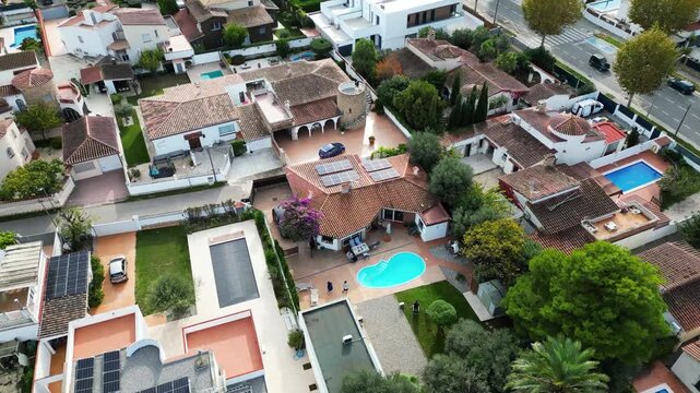 Villa in Empuriabrava, Spanien.