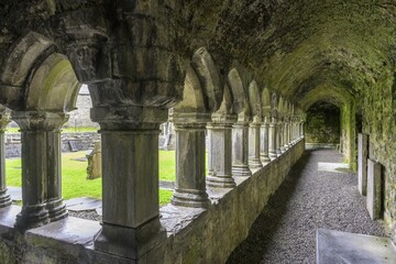 Cloister The Ruins Sligo Abbey