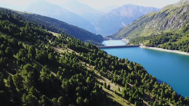 Barrage de montagne