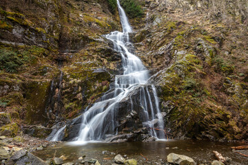 Obraz premium Flood Falls Waterfall Near Hope British Columbia Canada