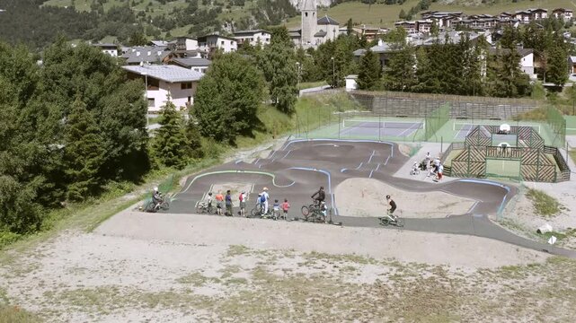 BMX Drone Pump track 