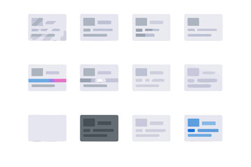 Wave hint image loading state overlay icon sweep stripe generation vector shimmer