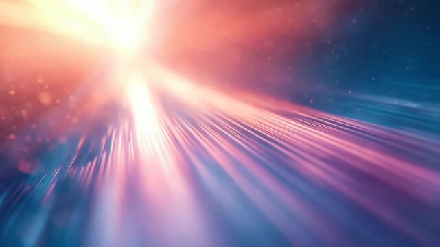 A mesmerizing abstract art piece featuring a cosmic space theme with vibrant colors and energy lines.