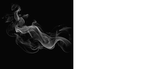 Compact curly high-quality smoke PNG puff with realistic texture, ideal for product details, icons, UI, and web elements. © MalikUzair
