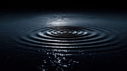 Fototapeta premium Water Ripples Reflecting Light