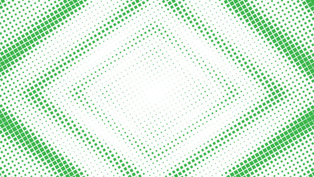 Green square pixel grid pattern background with soft gradient fade and white center, modern abstract geometric texture design for websites posters banners and creative layouts