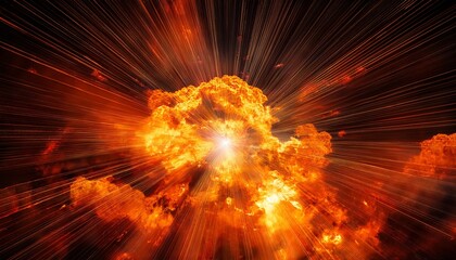 Explosion Fire Abstract Background Texture