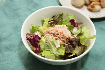 ツナと野菜のサラダ