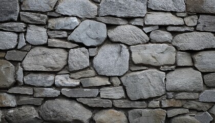 Fototapeta premium Texture Of A Gray Stone Wall