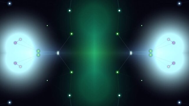 background motion abstract background with clock