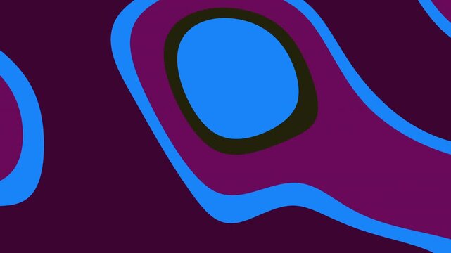 Abstract design with blue, dark purple, and brown shapes. Perfect for backgrounds, websites, and creative projects needing a modern touch.