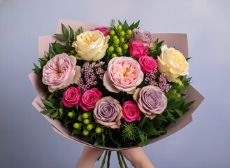 Vibrant Rose Bouquet