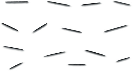A short shadow effect created by thin stripes or surfaces. Simulating a shadow mass where an object can be inserted on top.
