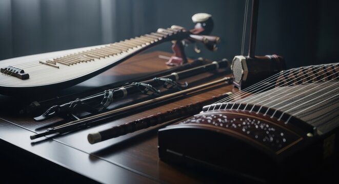 Traditional Asian String Instruments