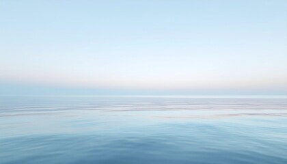 Obraz premium Muted Blue Calm Abstract Gradient Background