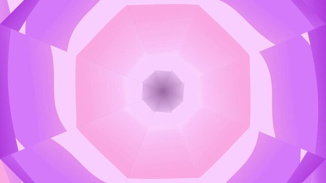 pink pastel Seamless Geometric radial Pattern with illusion Twirl Motion Graphic Background