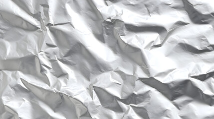 crumpled aluminum foil texture