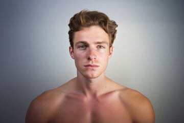 Fototapeta premium Portrait adult photo skin.