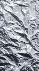 crumpled aluminum foil texture