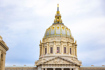 Fototapeta premium San Francisco City Hall Magnificent Building California