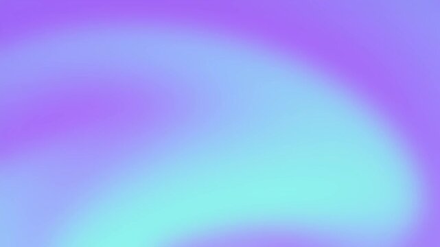 Abstract gradient painting with gentle brush strokes in pastel shades of purple and turquoise, a soft blend of colors