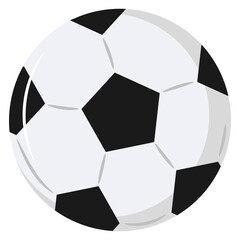 Fototapeta premium Classic soccer ball vector illustration