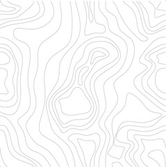 Seamless Topographic Contour Lines Abstract Pattern Background