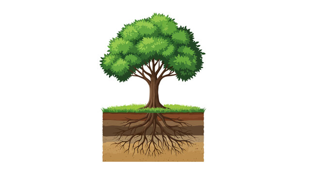 Tree with Green Leaves 2.