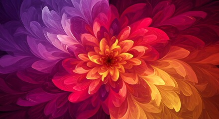 Obraz premium Crimson Bloom