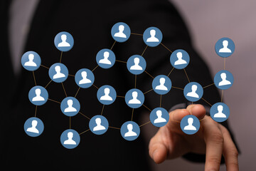 Connecting people through a digital network to expand social interaction and facilitate...