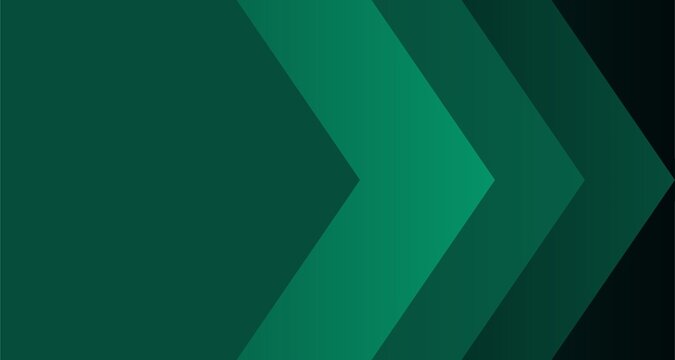 Dark green chevron arrow graphic, for website or presentation background, overlay effect, Isolated on transparent background, png