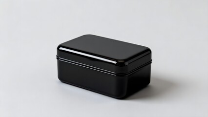 BlackRectangularPlasticContainer