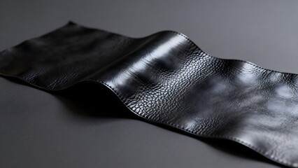 BlackLeatherMaterialCloseUp